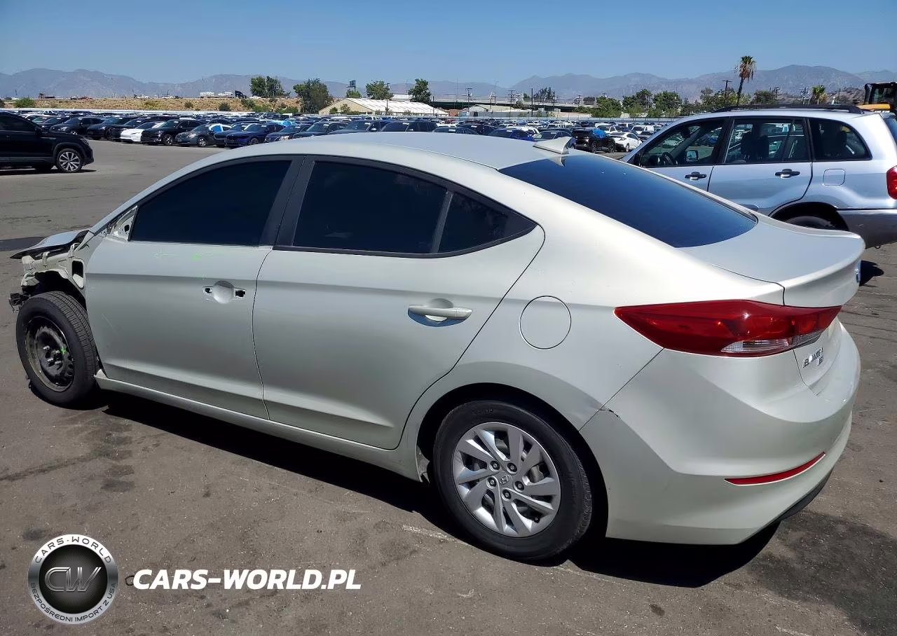 2017 Hyundai Elantra Se VIN:KMHD74LF3HU377698 - 2