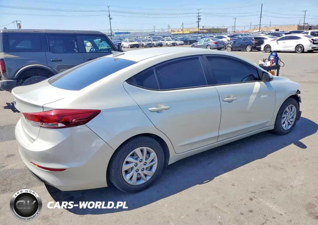 2017 Hyundai Elantra Se VIN:KMHD74LF3HU377698 - 3