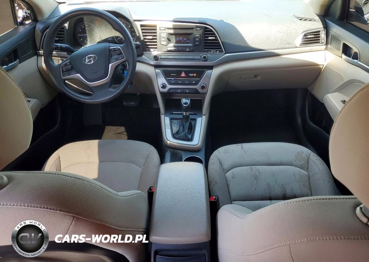 2017 Hyundai Elantra Se VIN:KMHD74LF3HU377698 - 8