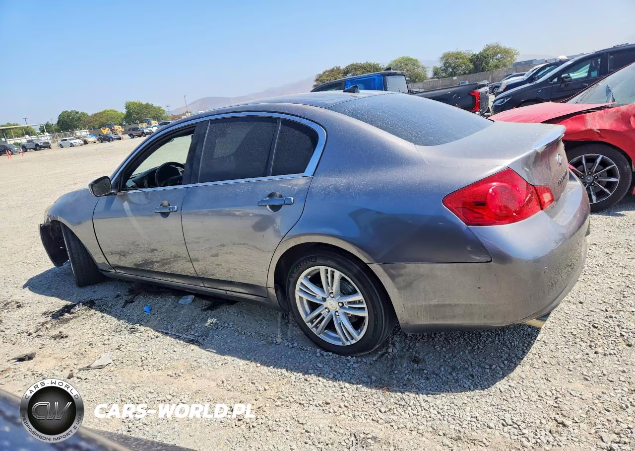 2012 Infiniti G37 Sedan Journey VIN:JN1CV6AP3CM934747 - 2