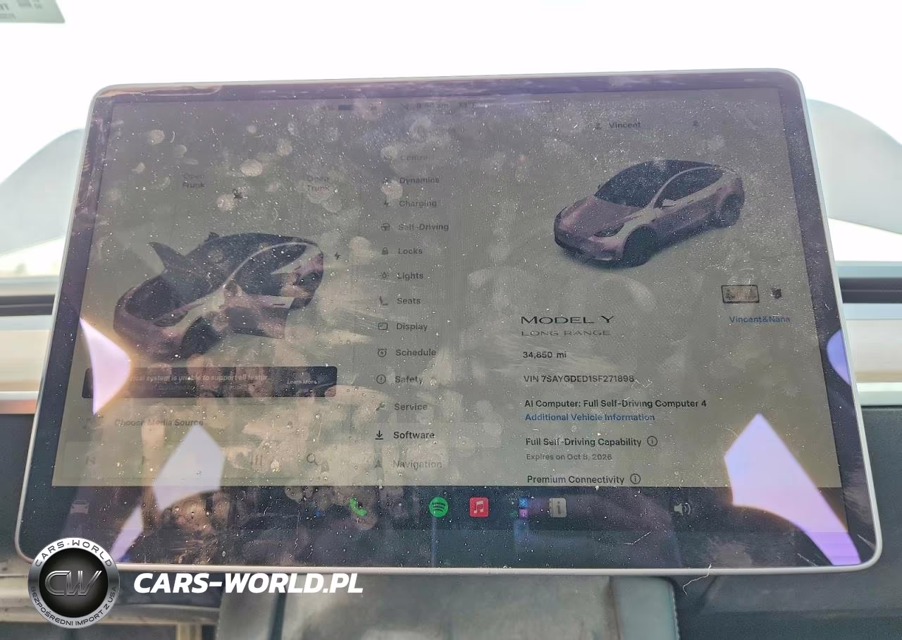 2025 Tesla Model Y VIN:7SAYGDED1SF271898 - 9