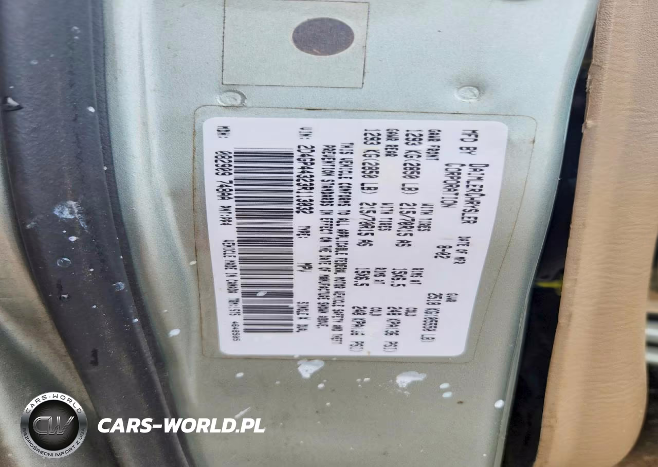 2003 Dodge Caravan VIN:2D4GP44323R113032 - 13