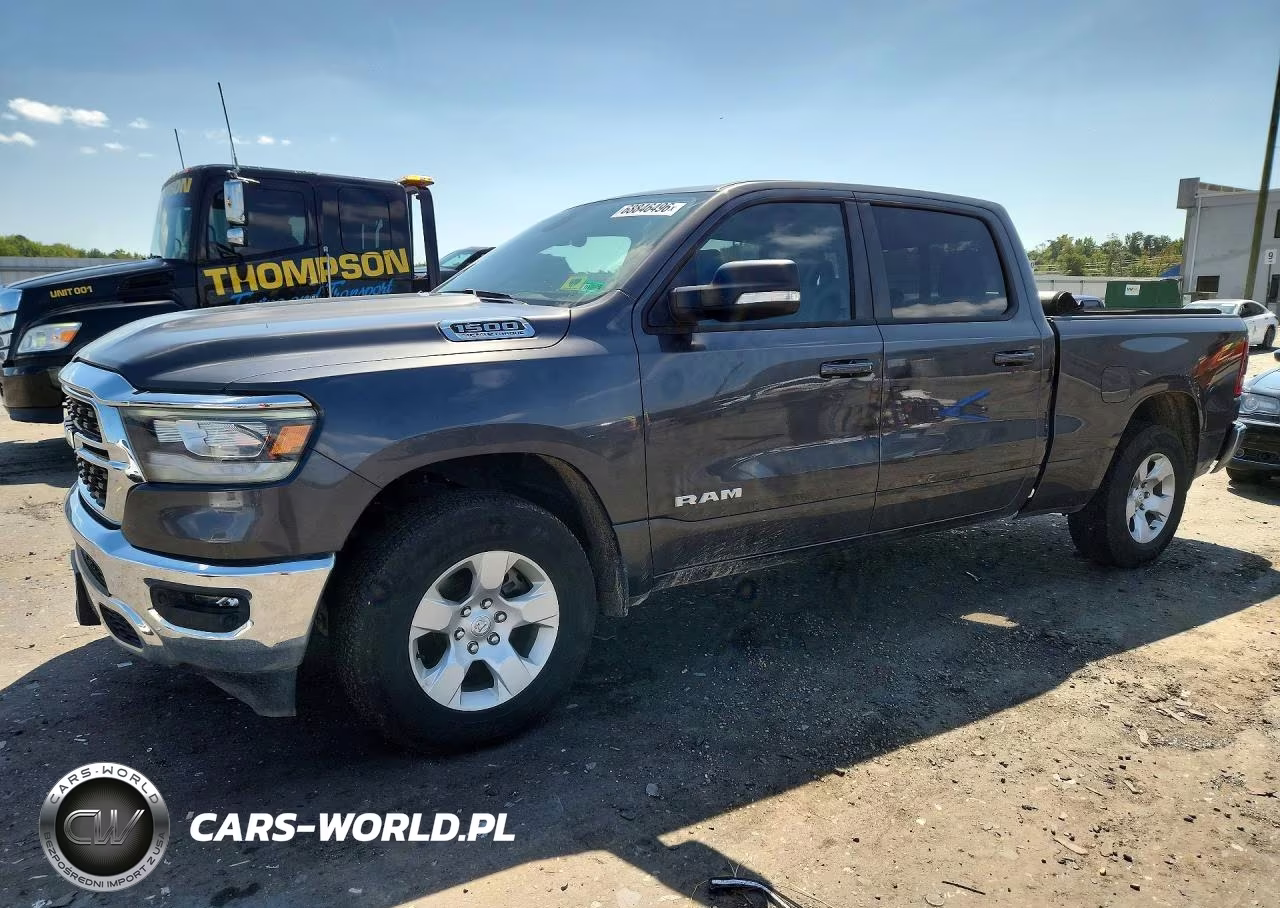 2022 Ram 1500 Big Horn-Lone Star VIN:1C6SRFMT5NN328747 - 1