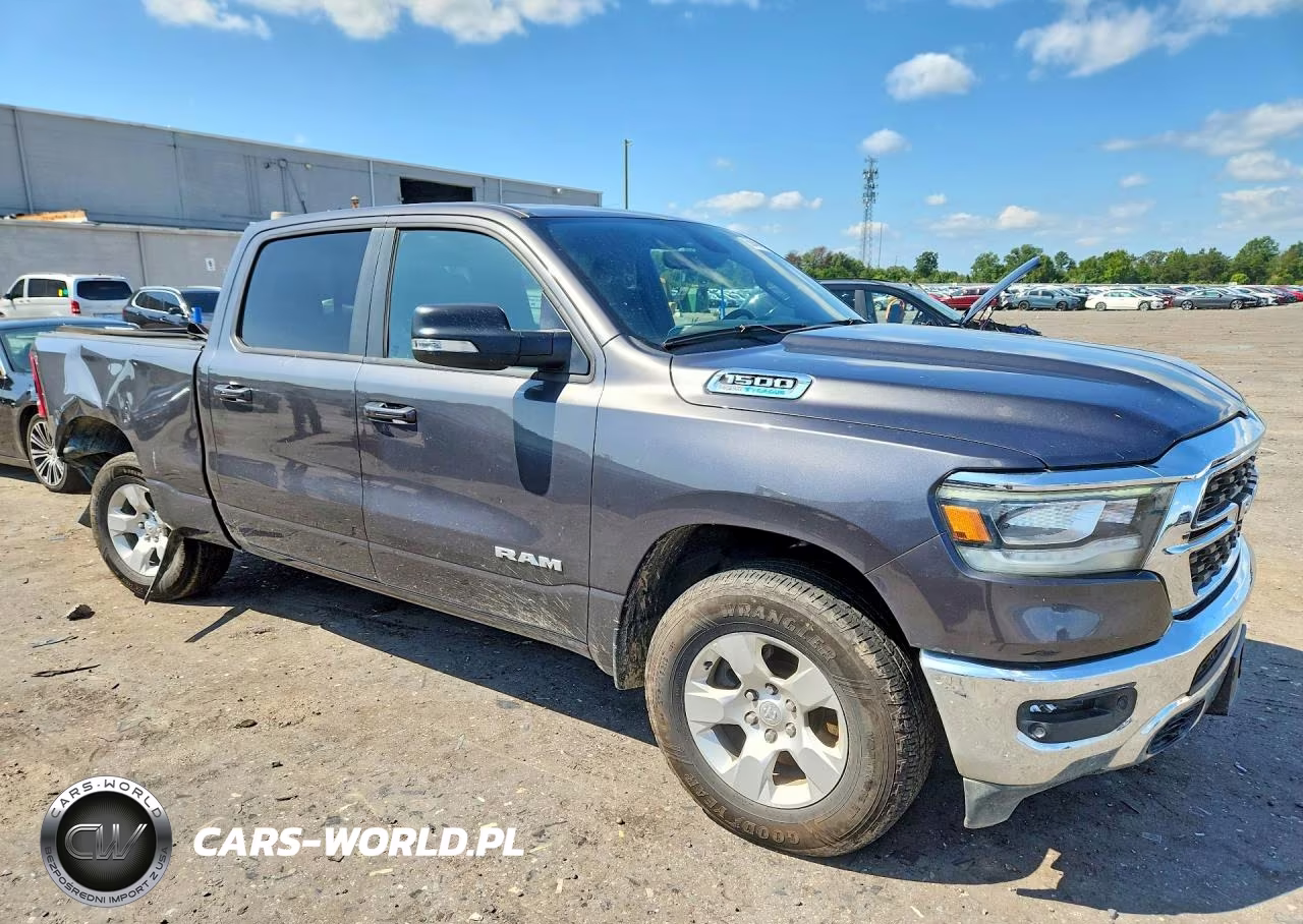 2022 Ram 1500 Big Horn-Lone Star VIN:1C6SRFMT5NN328747 - 4