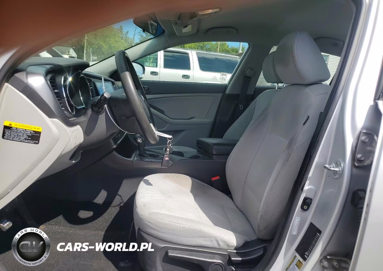 2013 Kia Optima Lx VIN:KNAGM4A72D5442421 - 7