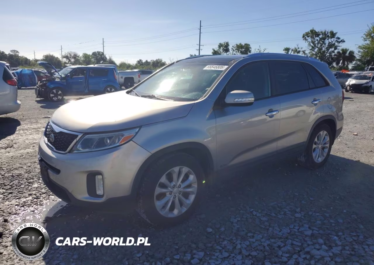 2014 Kia Sorento Ex VIN:5XYKUDA70EG459272 - 1