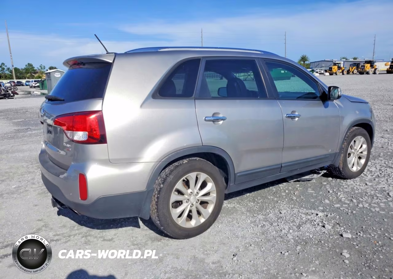 2014 Kia Sorento Ex VIN:5XYKUDA70EG459272 - 3