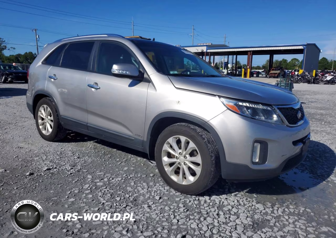 2014 Kia Sorento Ex VIN:5XYKUDA70EG459272 - 4