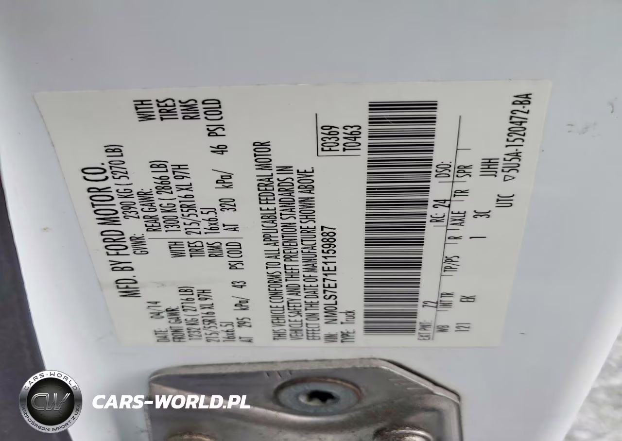 2014 Ford Transit Connect Xl VIN:NM0LS7E71E1159887 - 13