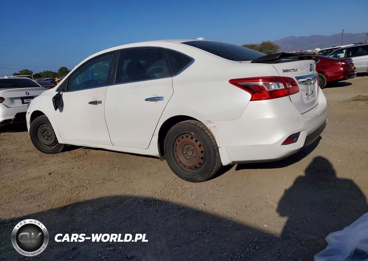 2016 Nissan Sentra Sv VIN:3N1AB7AP1GY261725 - 2