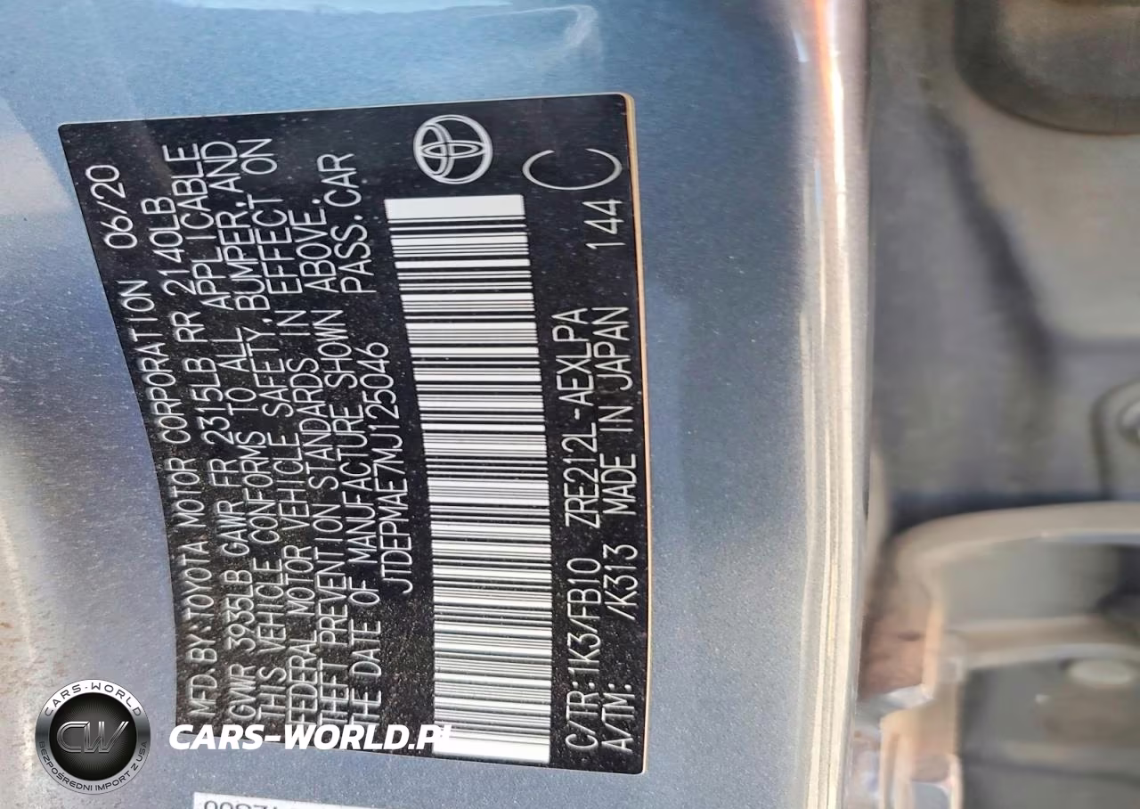 2021 Toyota Corolla Le VIN:JTDEPMAE7MJ125046 - 13