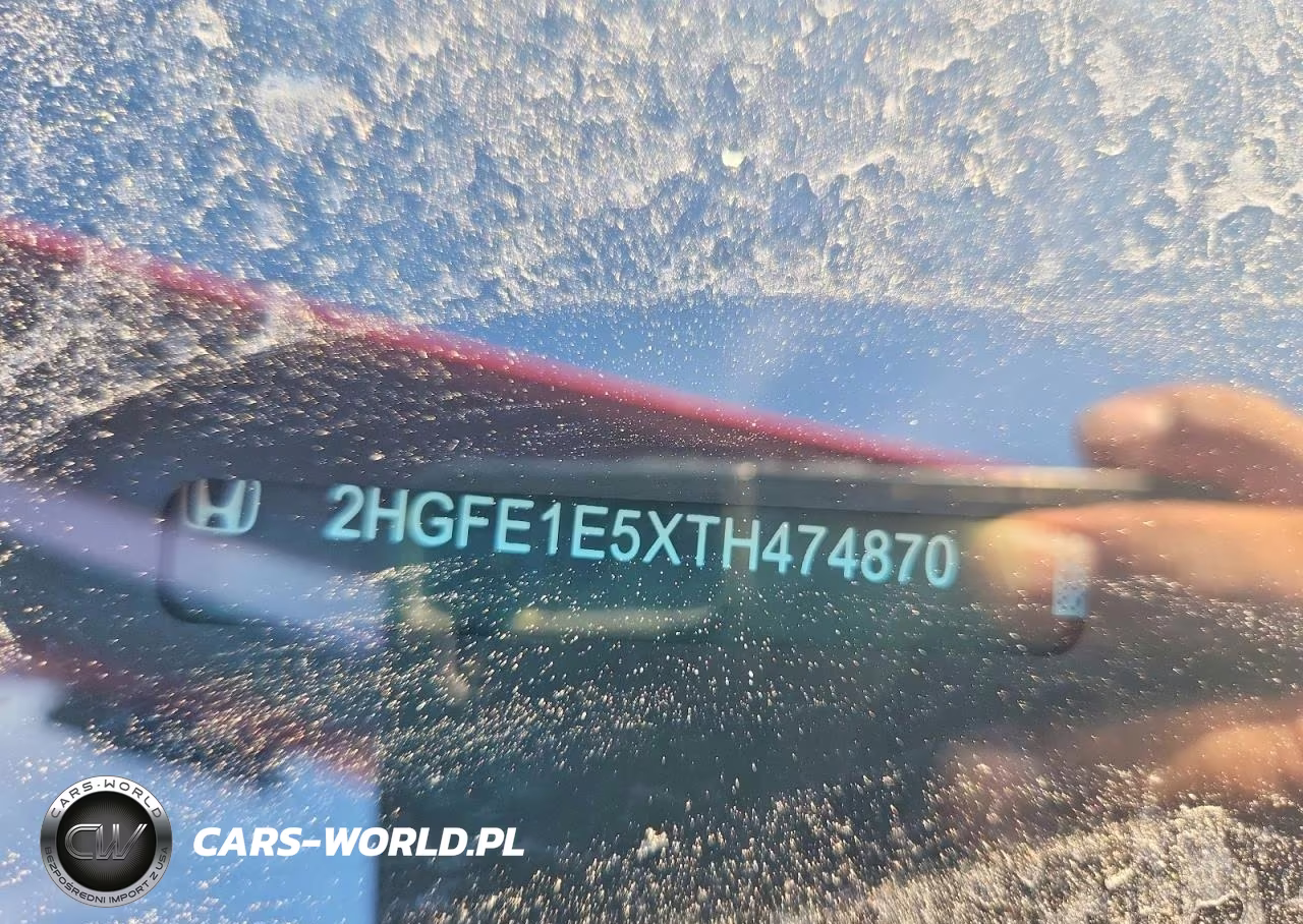 2026 Honda Civic Si VIN:2HGFE1E5XTH474870 - 13