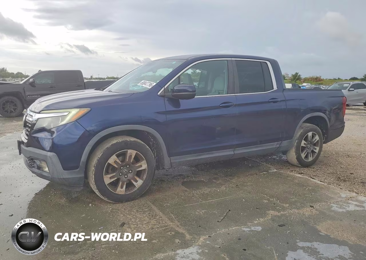 2017 Honda Ridgeline Rtl VIN:5FPYK2F66HB010685 - 1