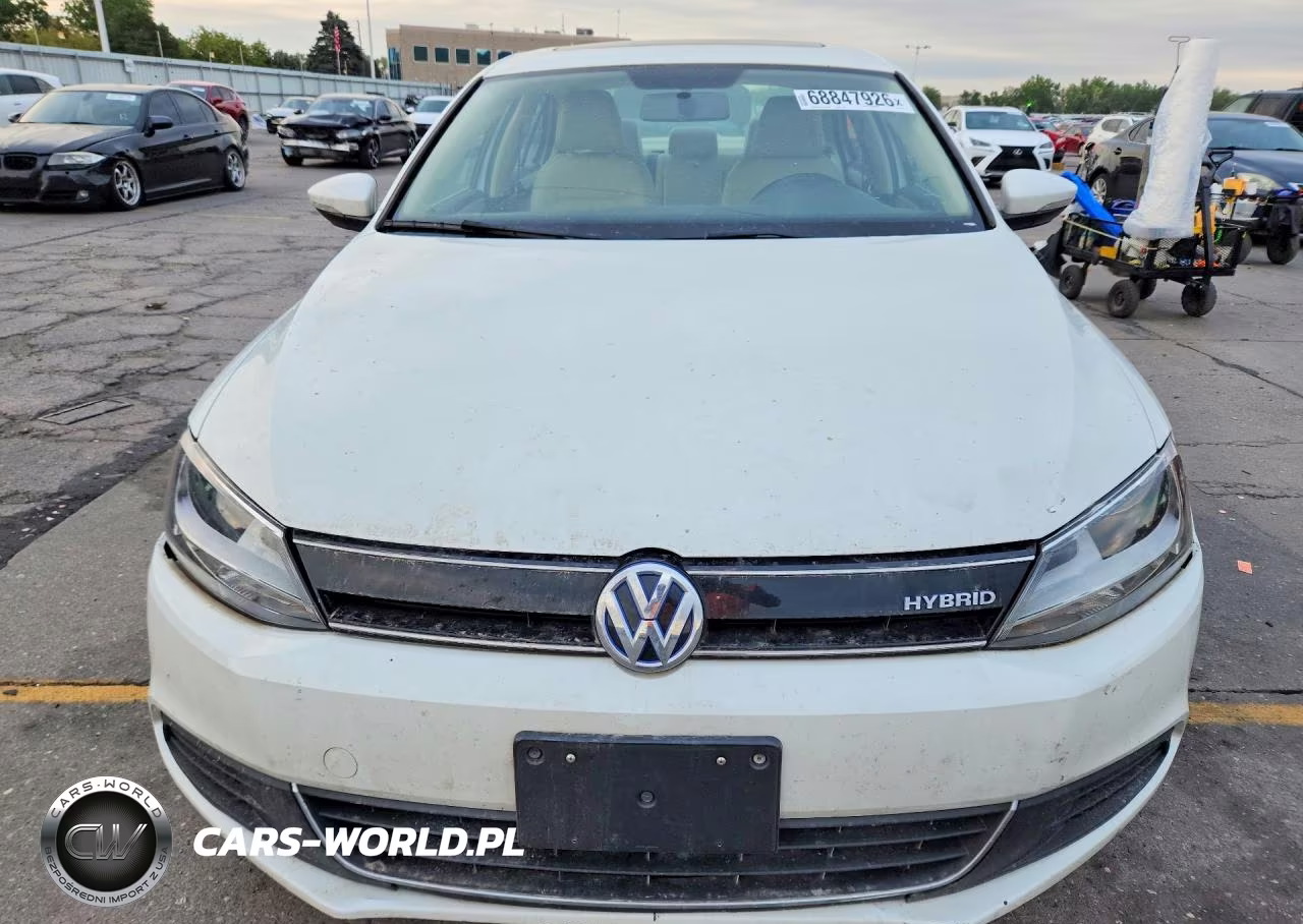 2014 Volkswagen Jetta Hybrid VIN:3VW637AJ4EM214587 - 5