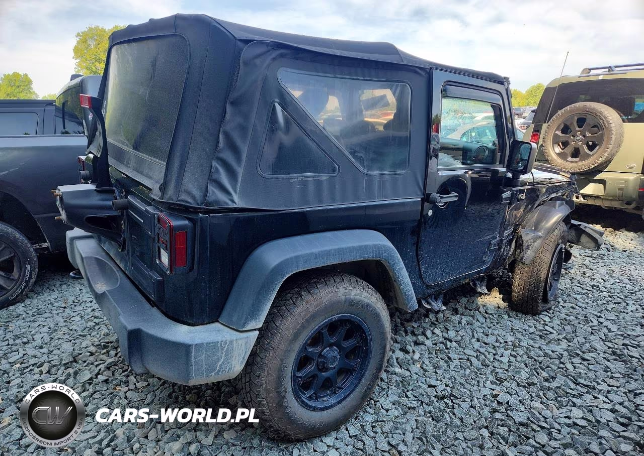 2014 Jeep Wrangler Sport VIN:1C4AJWAGXEL305690 - 3