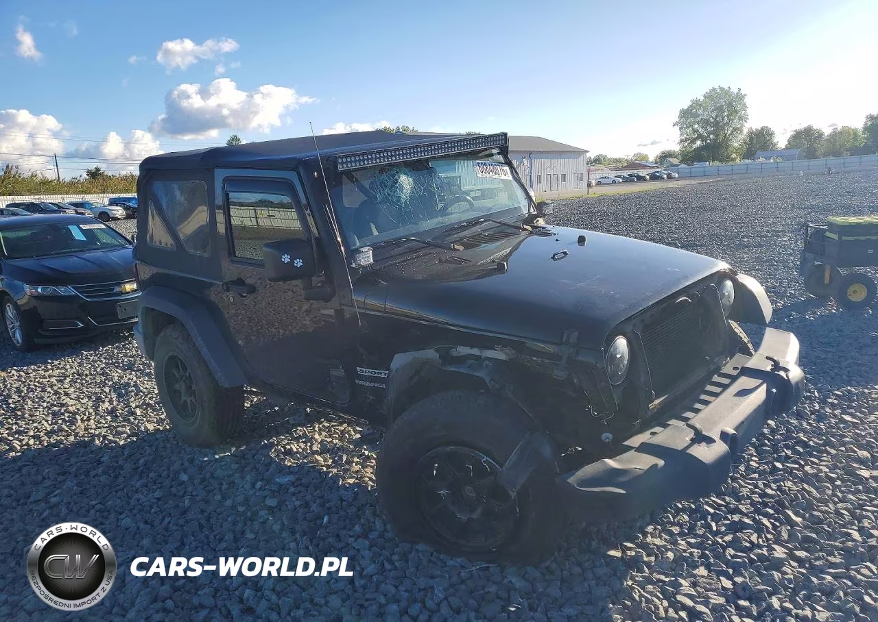 2014 Jeep Wrangler Sport VIN:1C4AJWAGXEL305690 - 4