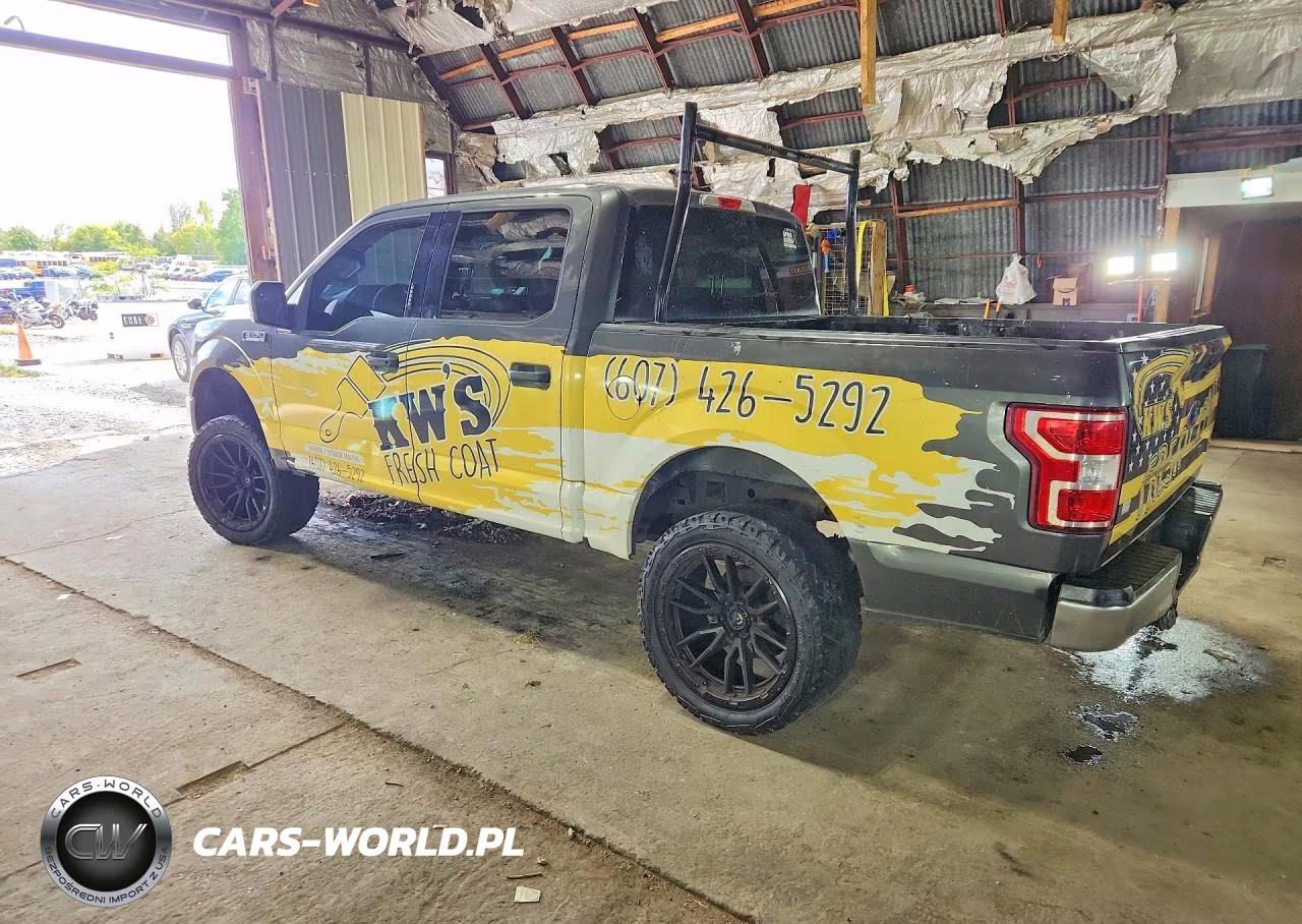 2018 Ford F150 Supercrew VIN:1FTEW1E56JFC80522 - 2