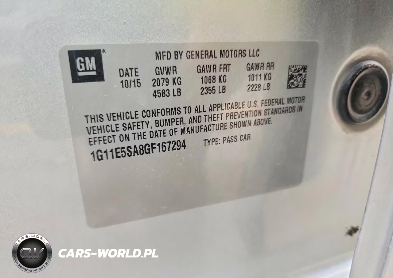 2016 Chevrolet Malibu Limited Ltz VIN:1G11E5SA8GF167294 - 12