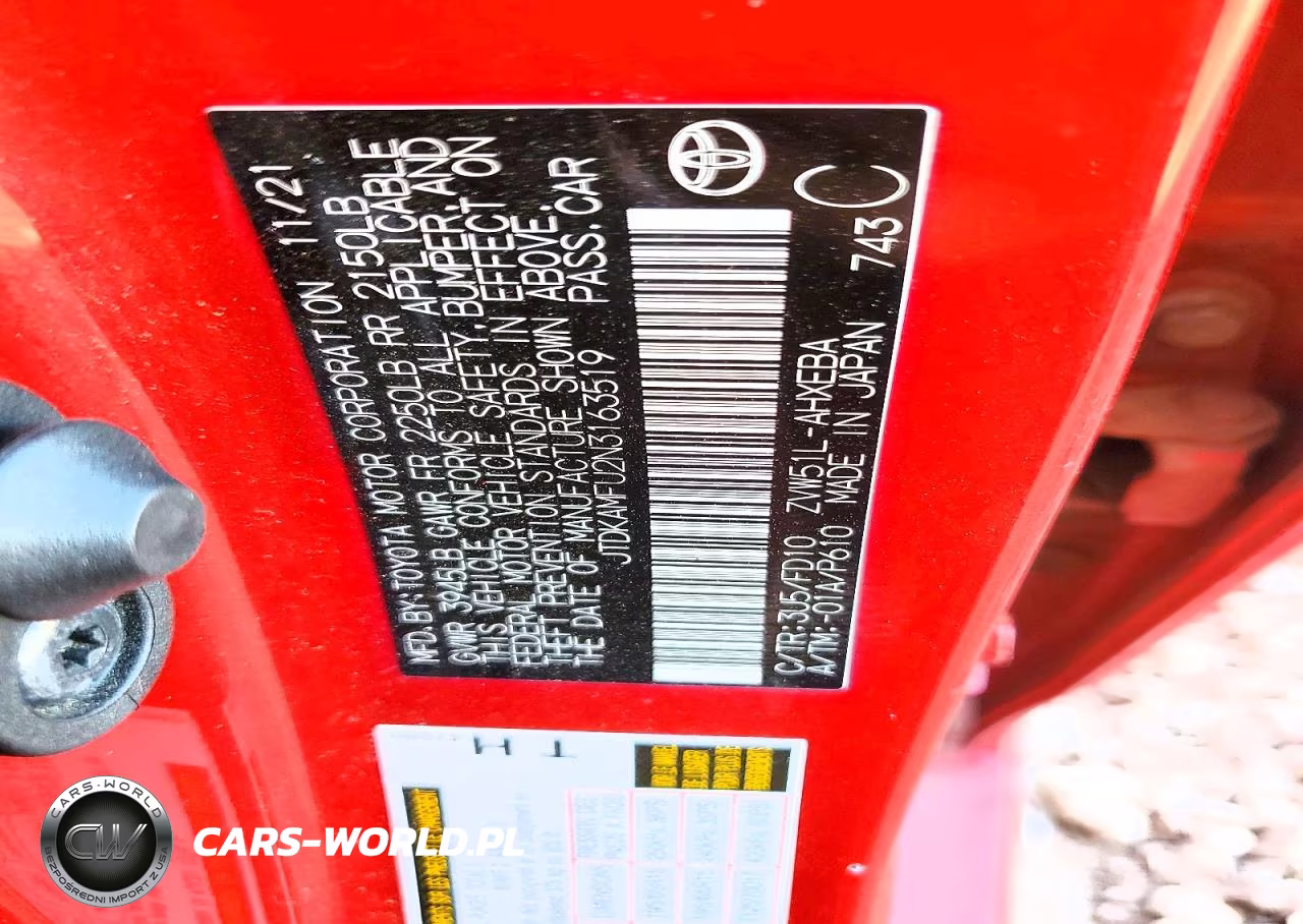2022 Toyota Prius Le VIN:JTDKAMFU2N3163519 - 13