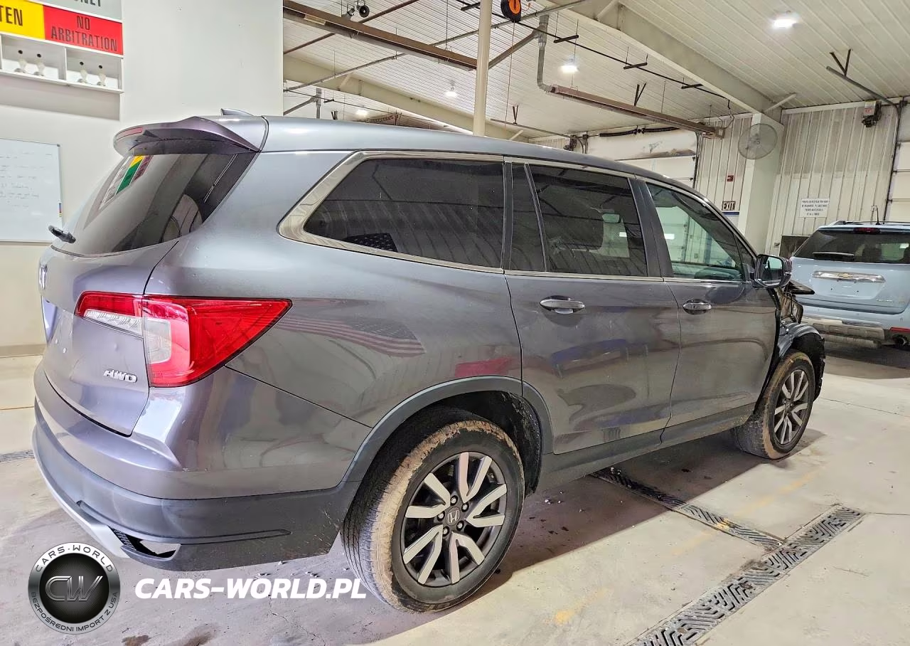 2021 Honda Pilot Exl VIN:5FNYF6H5XMB052733 - 3