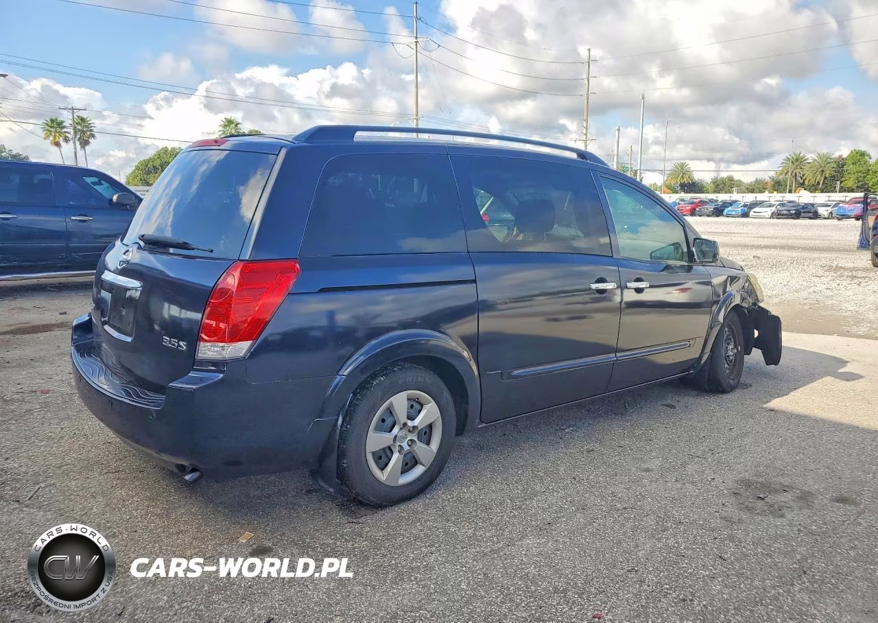 2007 Nissan Quest 3.5 VIN:5N1BV28UX7N116652 - 3