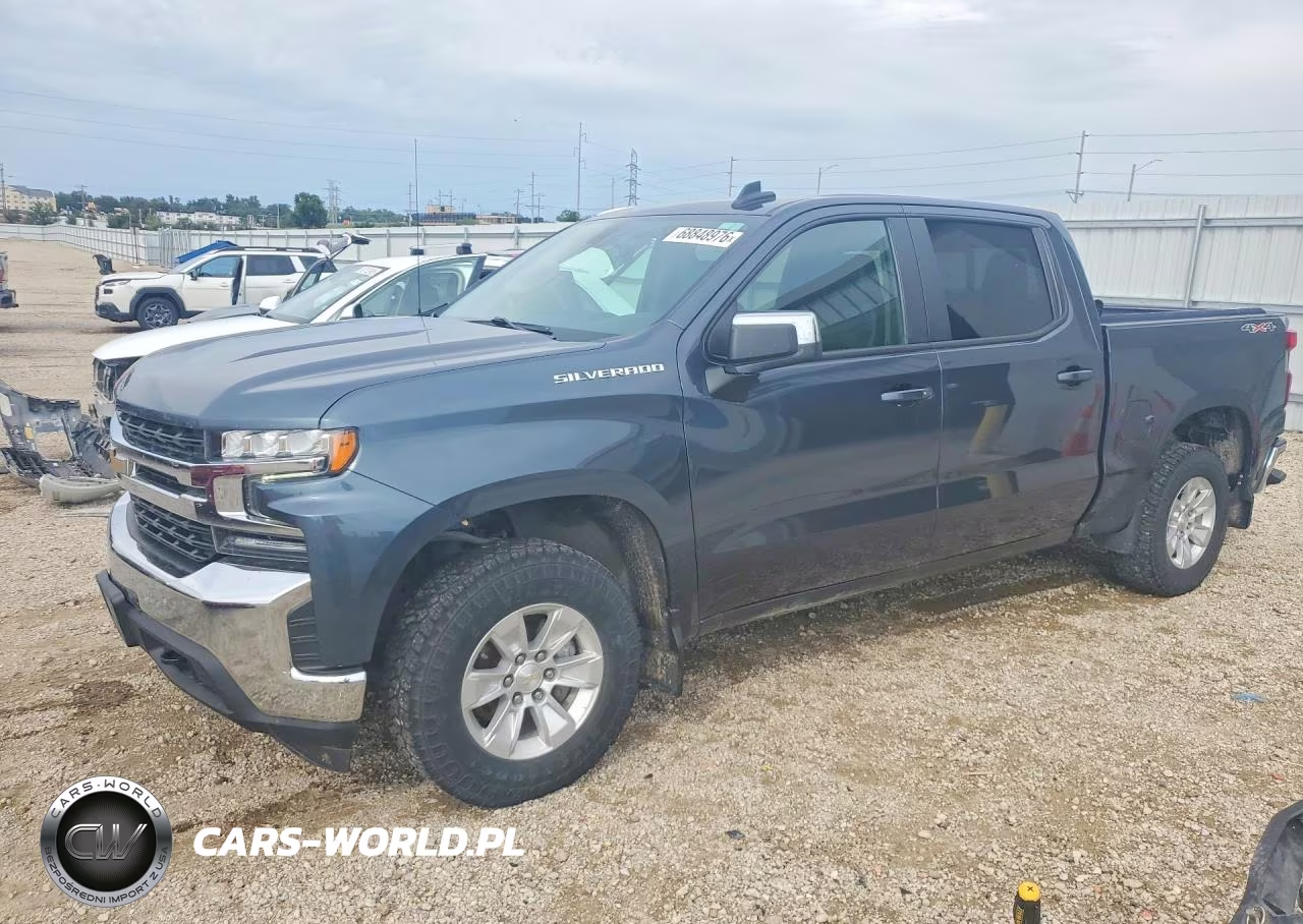 2021 Chevrolet Silverado K1500 Lt VIN:1GCUYDED7MZ204745 - 1