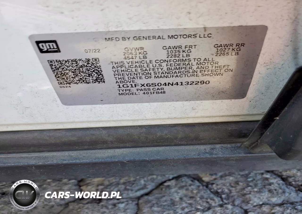 2022 Chevrolet Bolt Ev 2Lt VIN:1G1FX6S04N4132290 - 12
