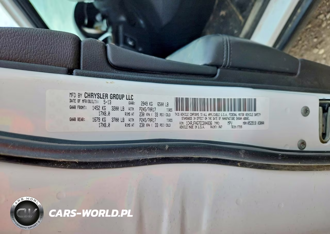 2014 Jeep Grand Cherokee Laredo VIN:1C4RJFAG7EC204836 - 12