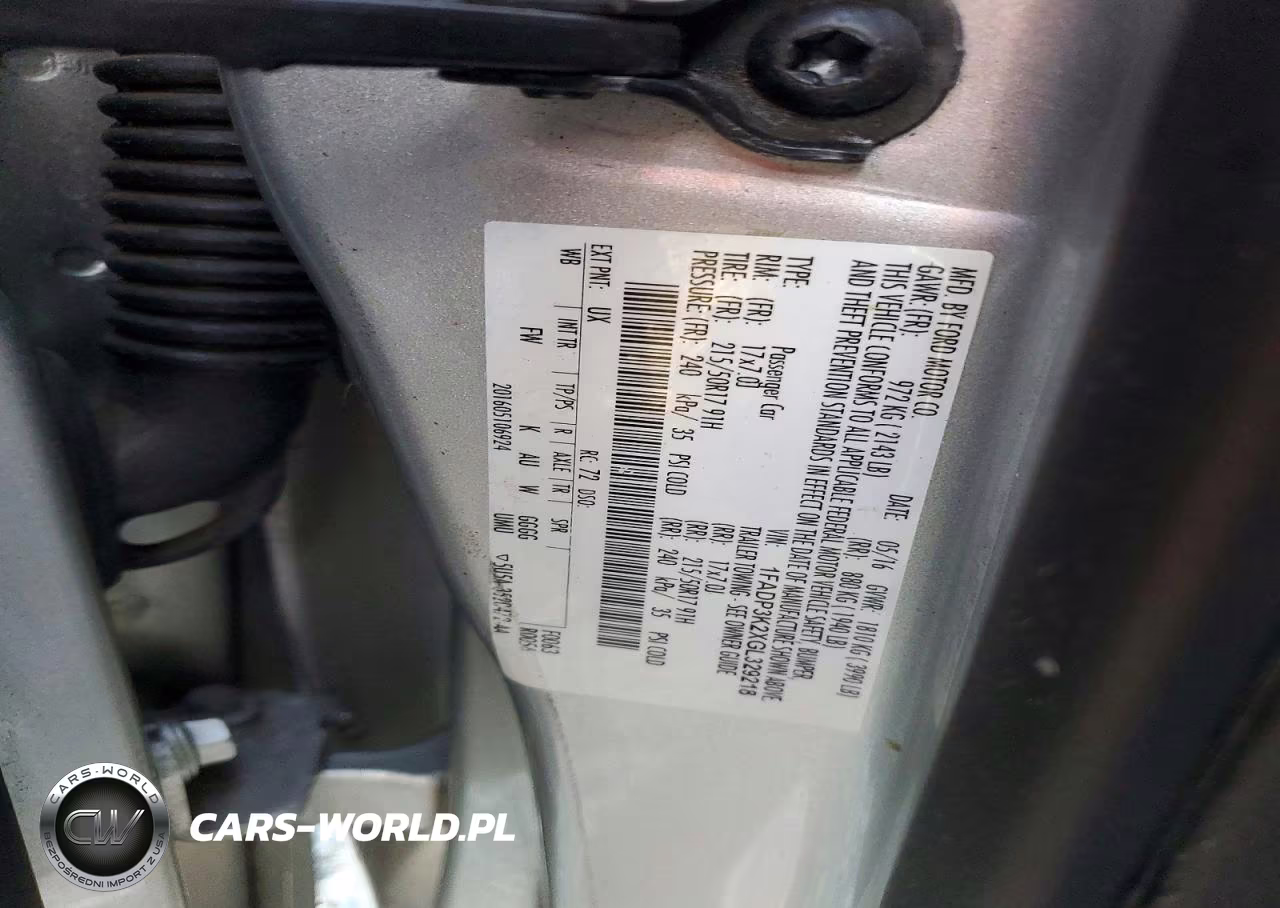 2016 Ford Focus Se VIN:1FADP3K2XGL329218 - 12