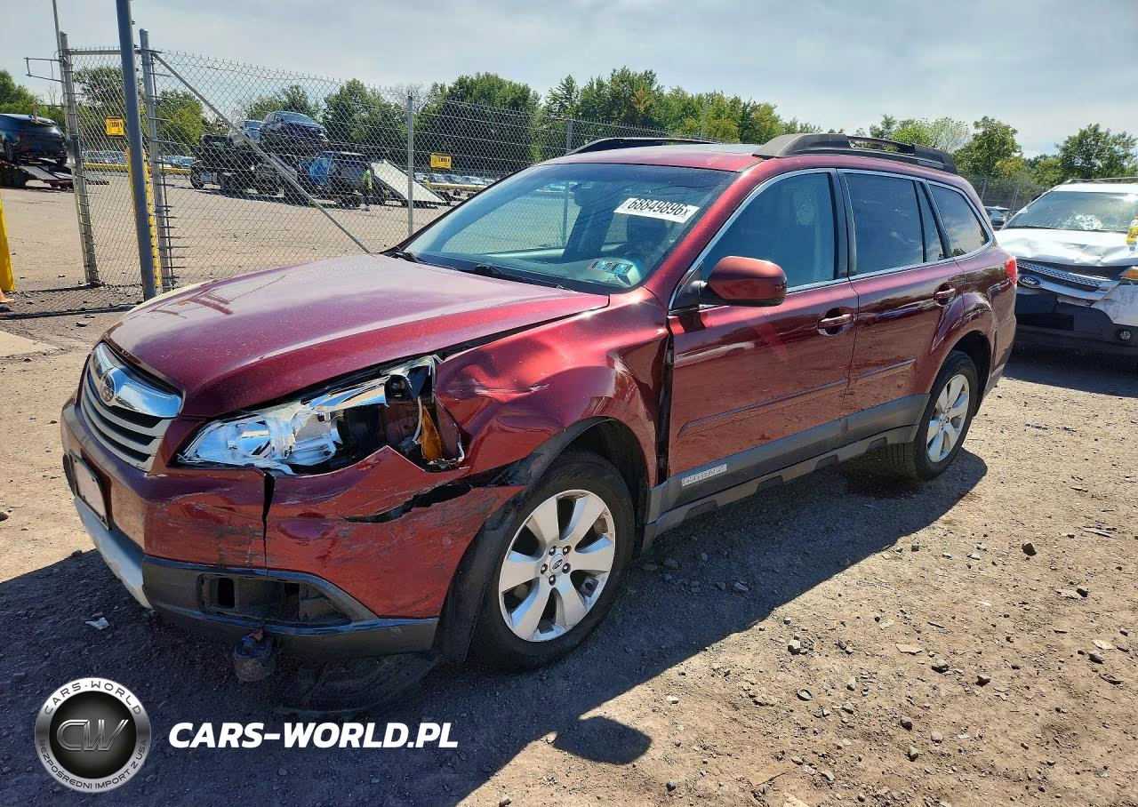 2012 Subaru Outback 2.5I Limited VIN:4S4BRBKC7C3201474 - 1