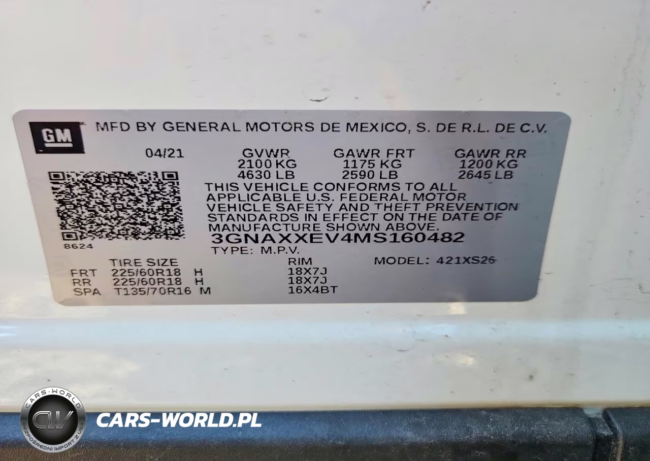 2021 Chevrolet Equinox Premier VIN:3GNAXXEV4MS160482 - 13