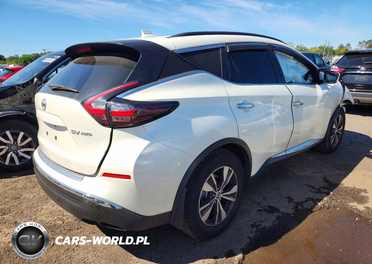 2020 Nissan Murano Sv VIN:5N1AZ2BS1LN160704 - 3