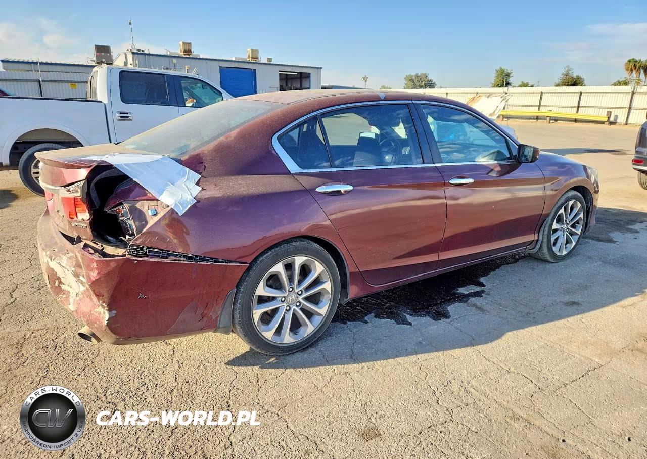 2013 Honda Accord Sport VIN:1HGCR2F54DA086934 - 3