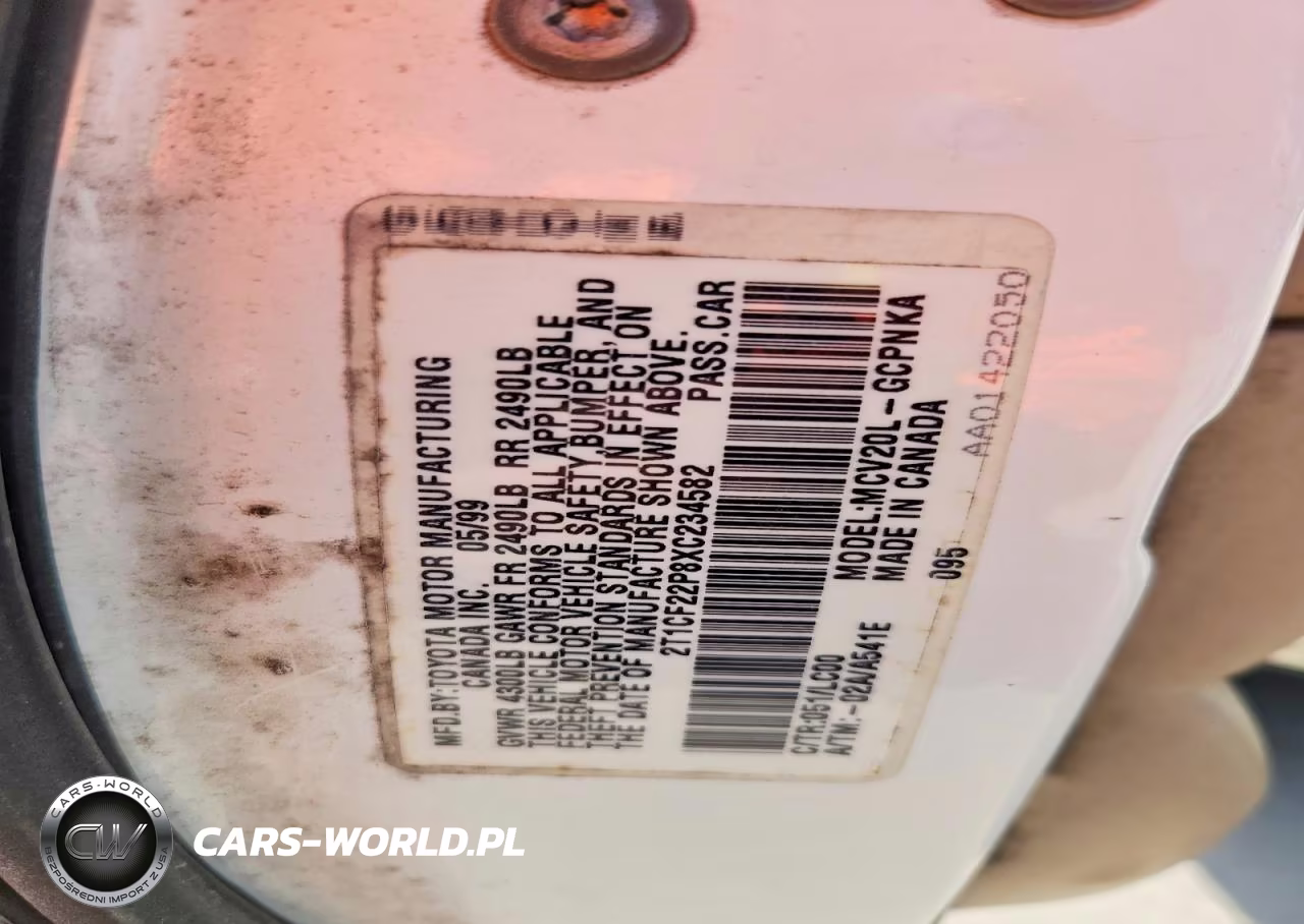1999 Toyota Camry Solara Sle V6 VIN:2T1CF22P8XC234582 - 13