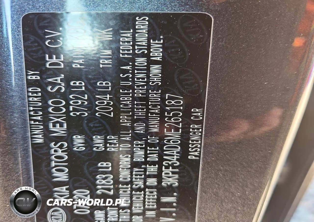 2021 Kia Forte Gt Line VIN:3KPF34AD6ME265187 - 12