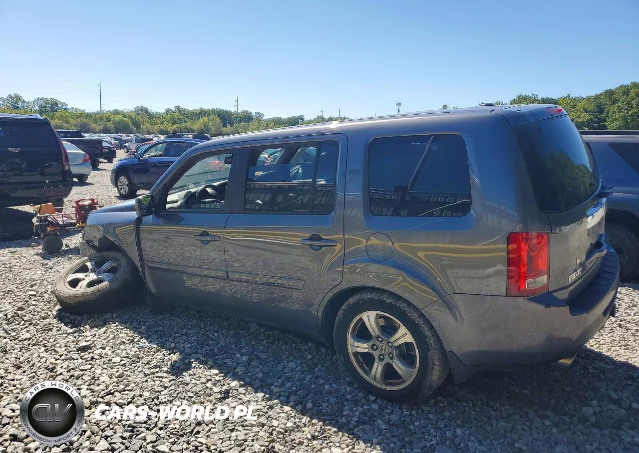 2014 Honda Pilot Exl VIN:5FNYF4H59EB052891 - 2