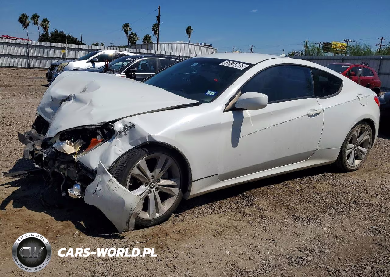 2010 Hyundai Genesis Coupe 2.0T VIN:KMHHT6KD9AU029712 - 1