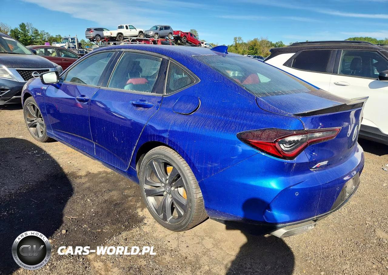 2021 Acura Tlx Tech A VIN:19UUB6F54MA008766 - 2