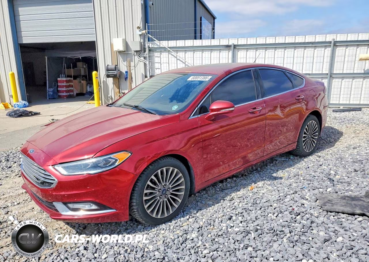 2017 Ford Fusion Titanium VIN:3FA6P0K99HR114596 - 1