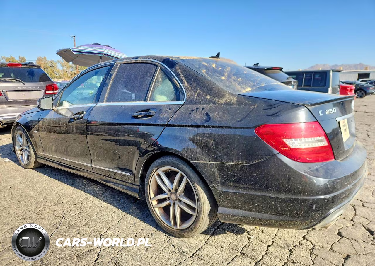2012 Mercedes-Benz C 250 VIN:WDDGF4HB8CA609187 - 2