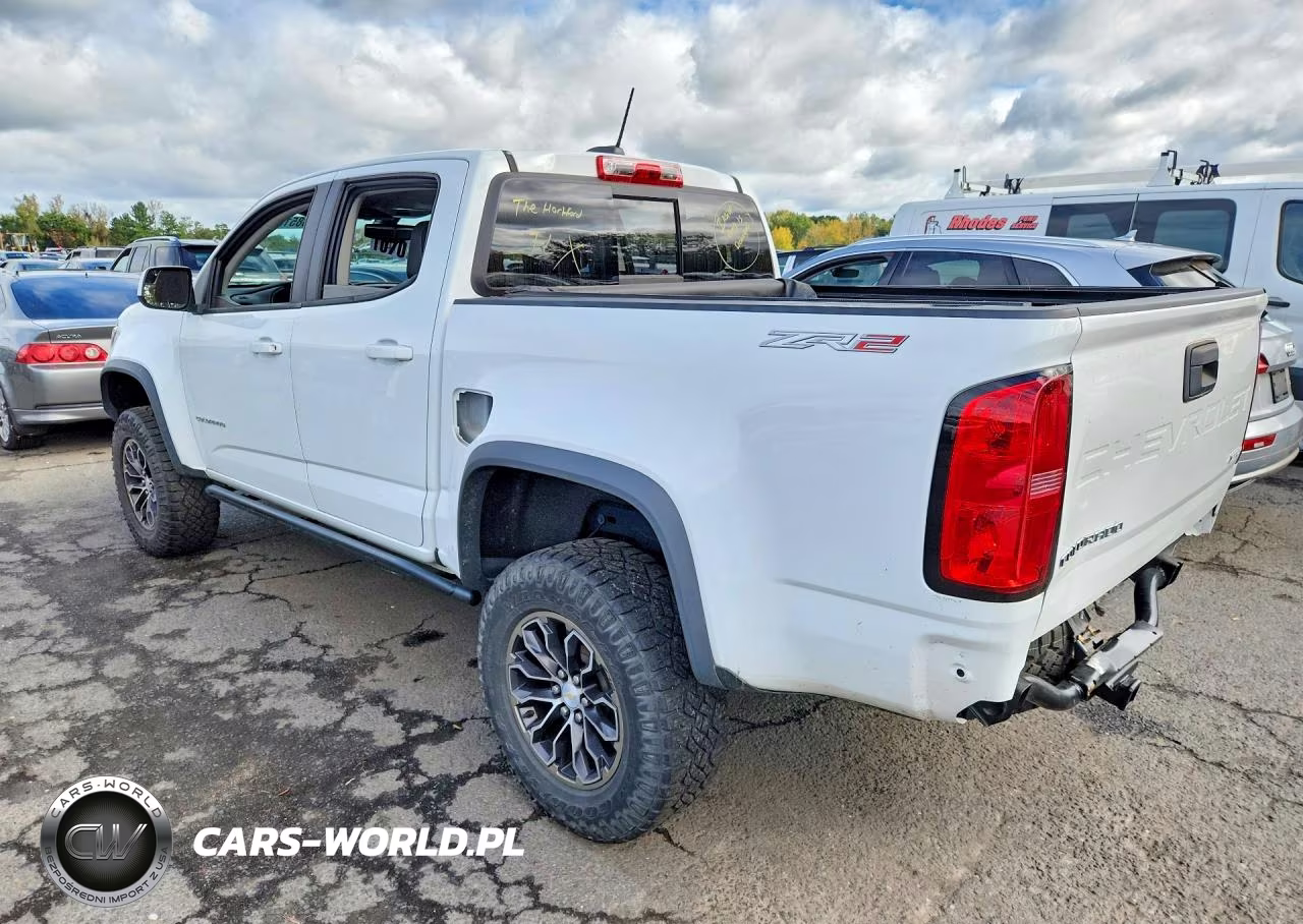 2021 Chevrolet Colorado Zr2 VIN:1GCGTEEN1M1163439 - 2