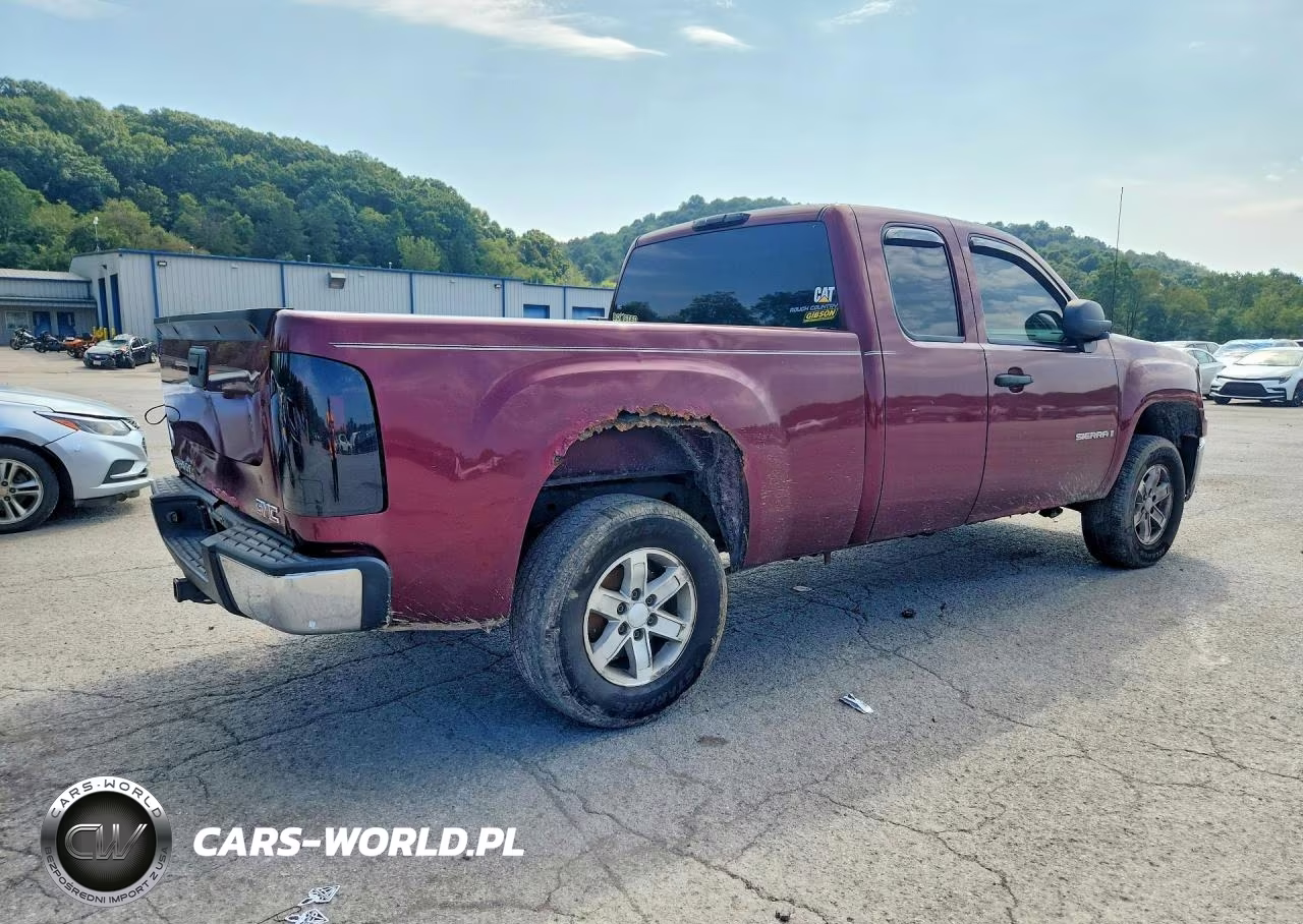 2009 GMC Sierra K1500 Sle VIN:1GTEK290X9Z230555 - 3
