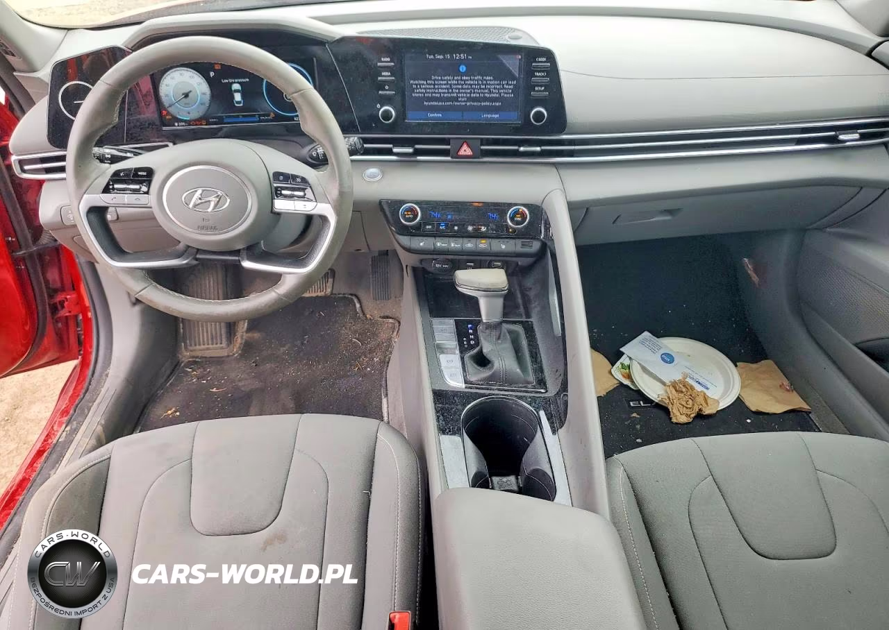 2022 Hyundai Elantra Sel VIN:KMHLS4AGXNU335000 - 8