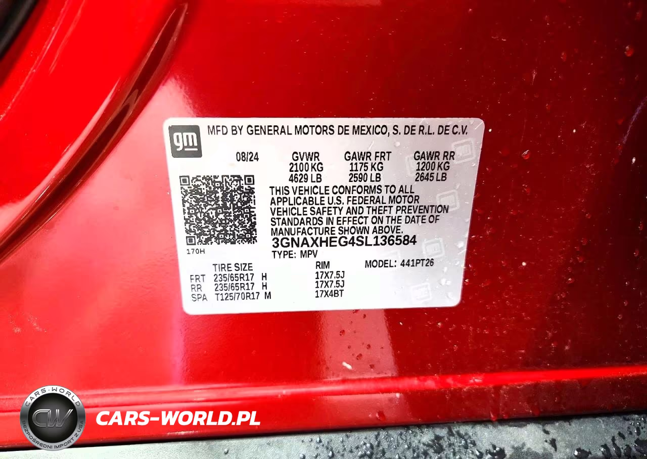 2025 Chevrolet Equinox Lt VIN:3GNAXHEG4SL136584 - 12