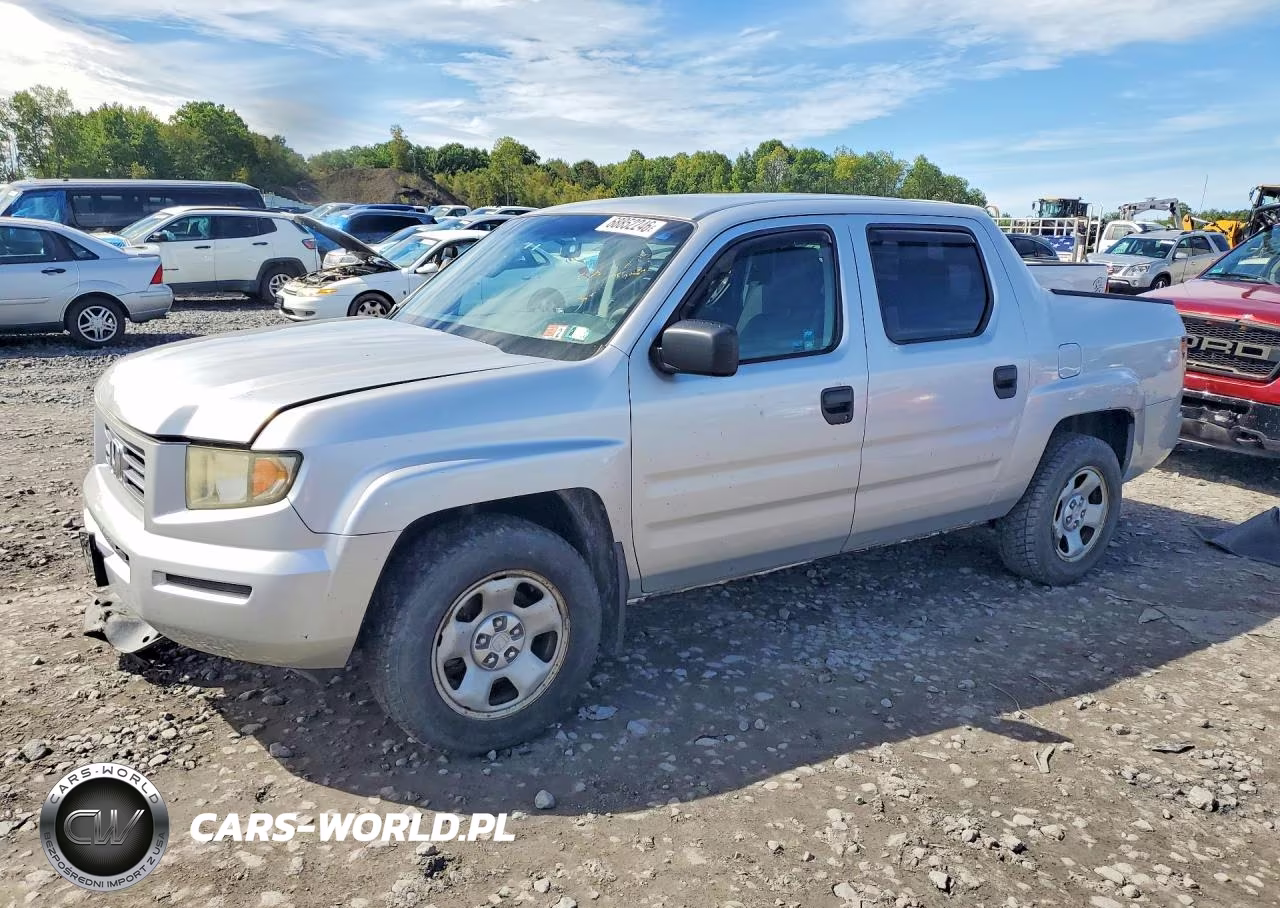 2008 Honda Ridgeline Rt VIN:2HJYK16258H506728 - 1