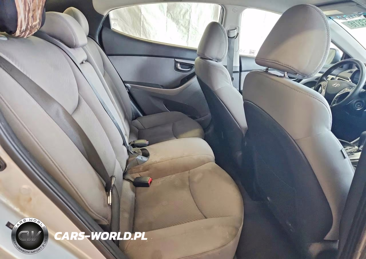 2012 Hyundai Elantra Gls VIN:5NPDH4AE3CH124959 - 10