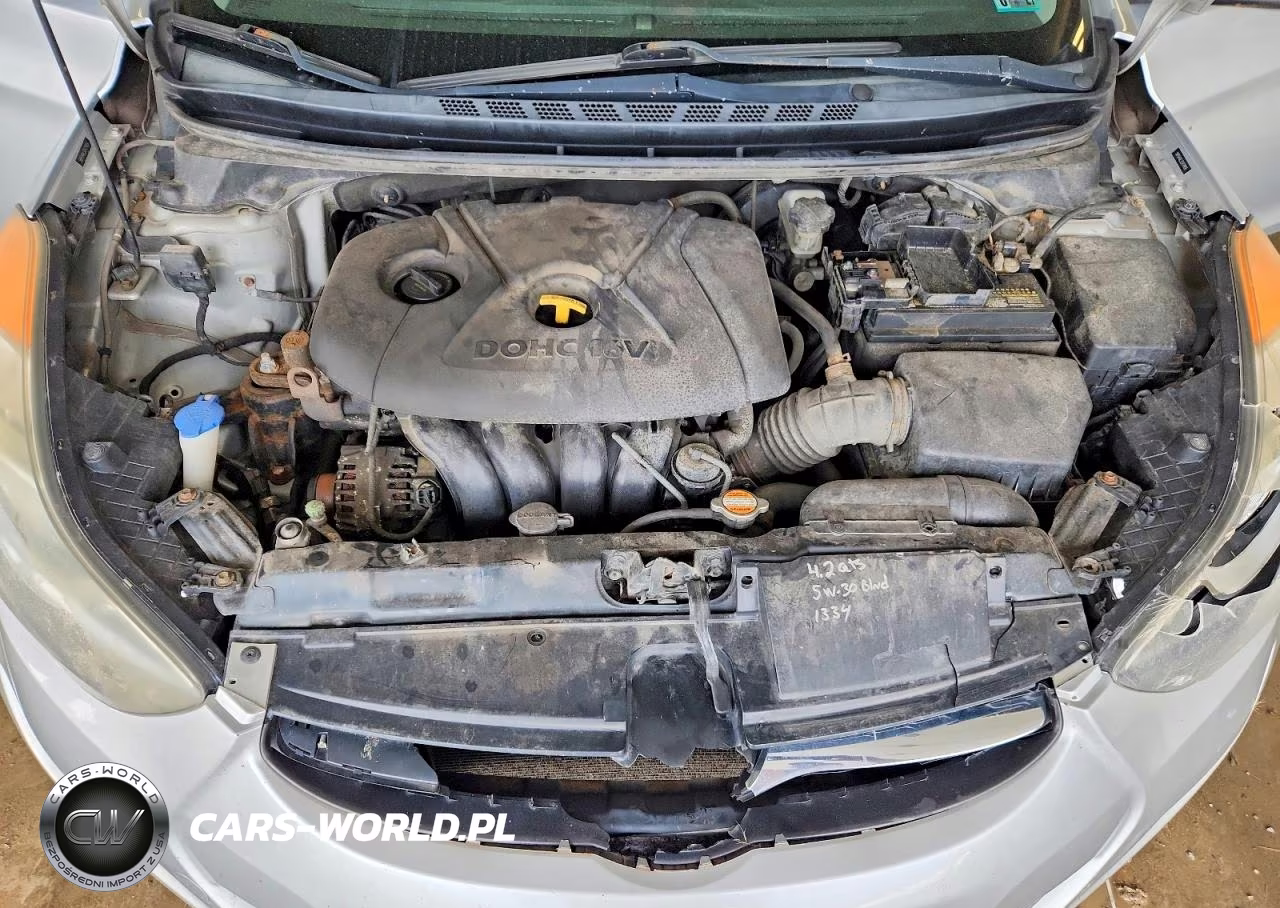 2012 Hyundai Elantra Gls VIN:5NPDH4AE3CH124959 - 11