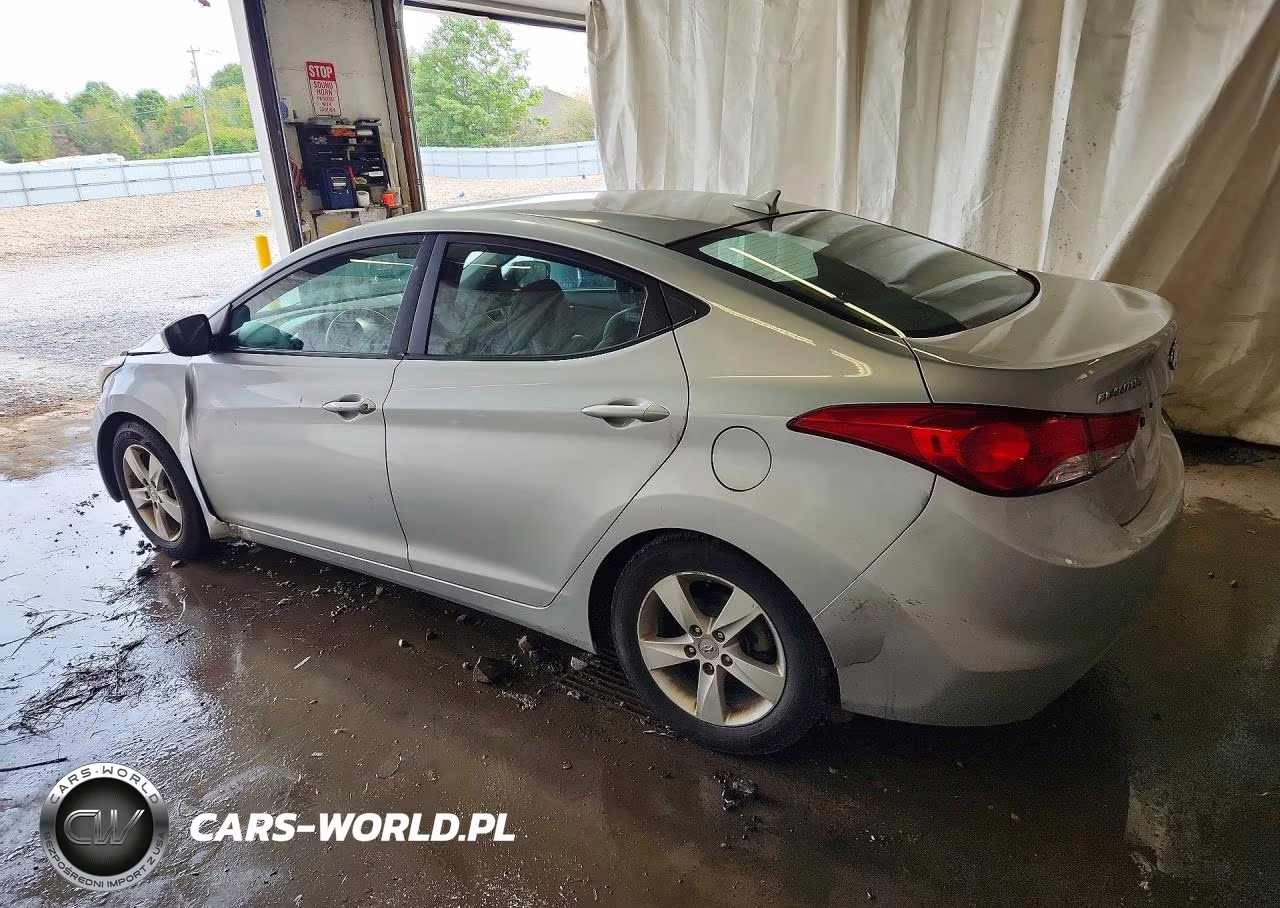 2012 Hyundai Elantra Gls VIN:5NPDH4AE3CH124959 - 2