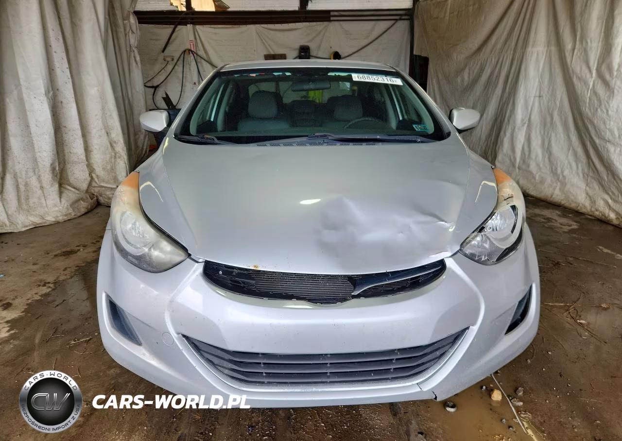 2012 Hyundai Elantra Gls VIN:5NPDH4AE3CH124959 - 5