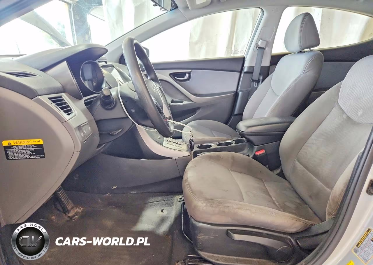 2012 Hyundai Elantra Gls VIN:5NPDH4AE3CH124959 - 7